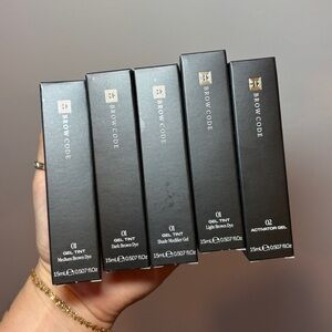Brow Code Professional Brow Gel Tint Kit (BRAND NEW)